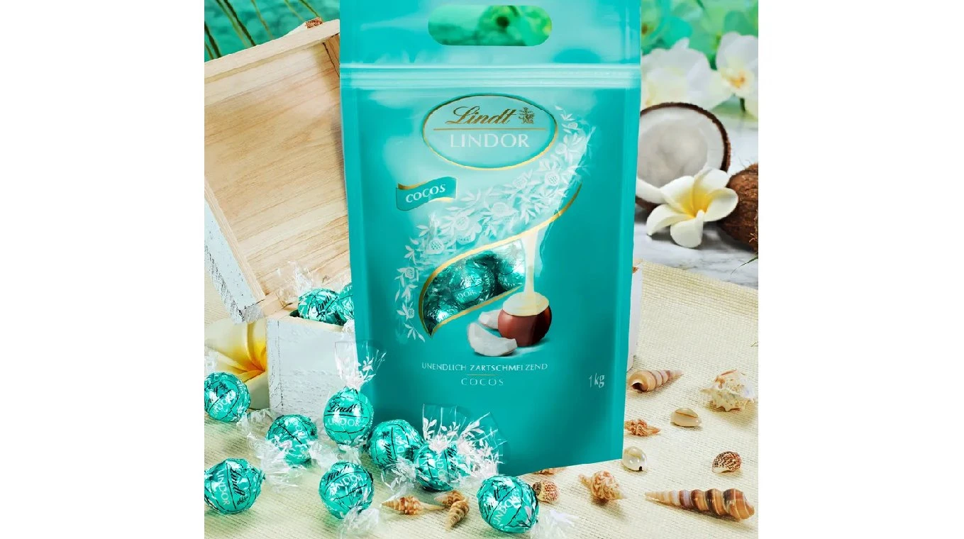LINDT Lindor Kugeln Kokosnuss 1000g