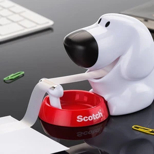 SCOTCH Dispenser Chien blanc