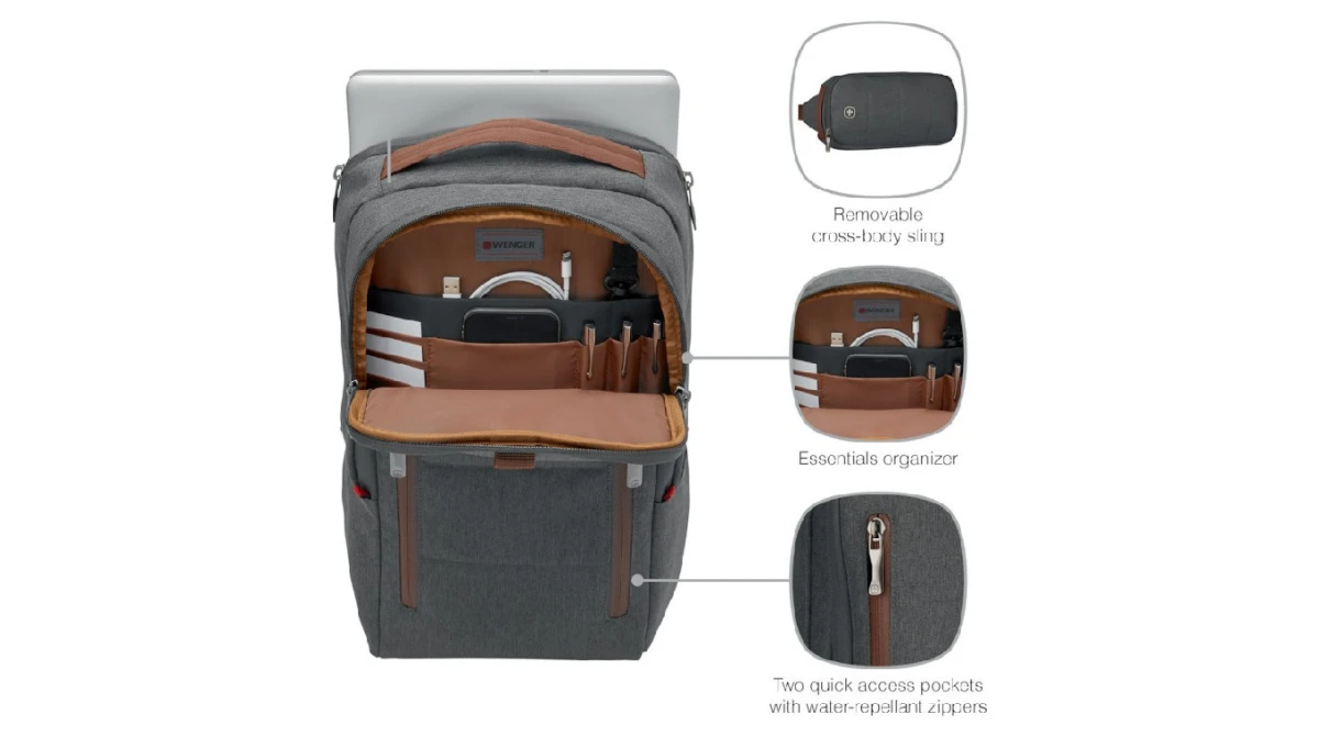 WENGER® CityUpgrade 16 » Sac à dos et sac à bandoulière