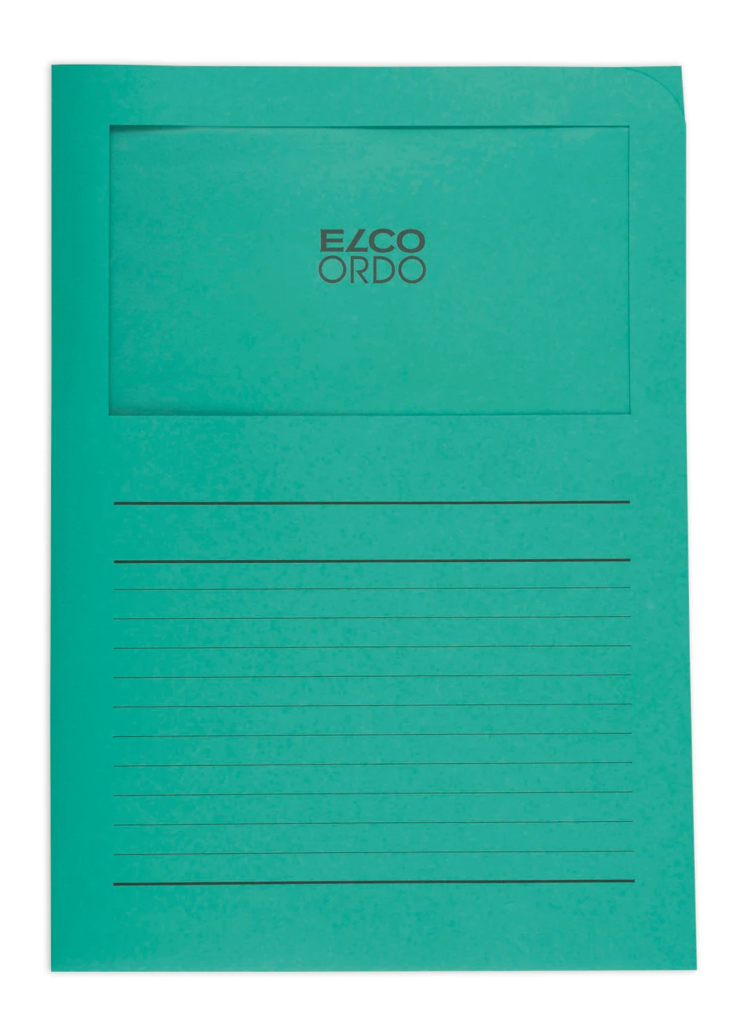 ELCO Ordo Classico avec lignes, vert émeraude, paquet de 100 pièces