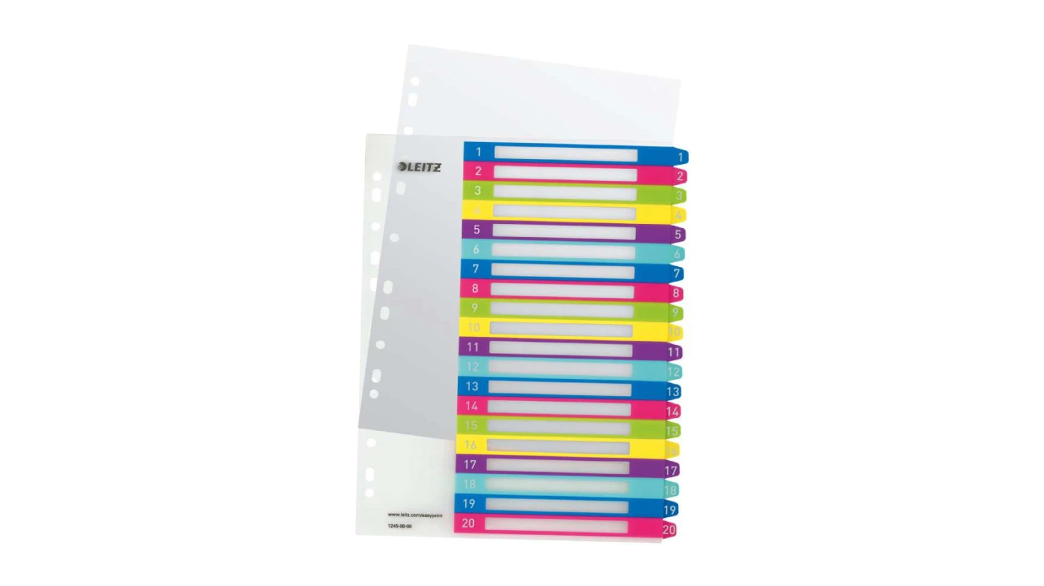 LEITZ Répertoire de chiffres WOW 1 - 20
