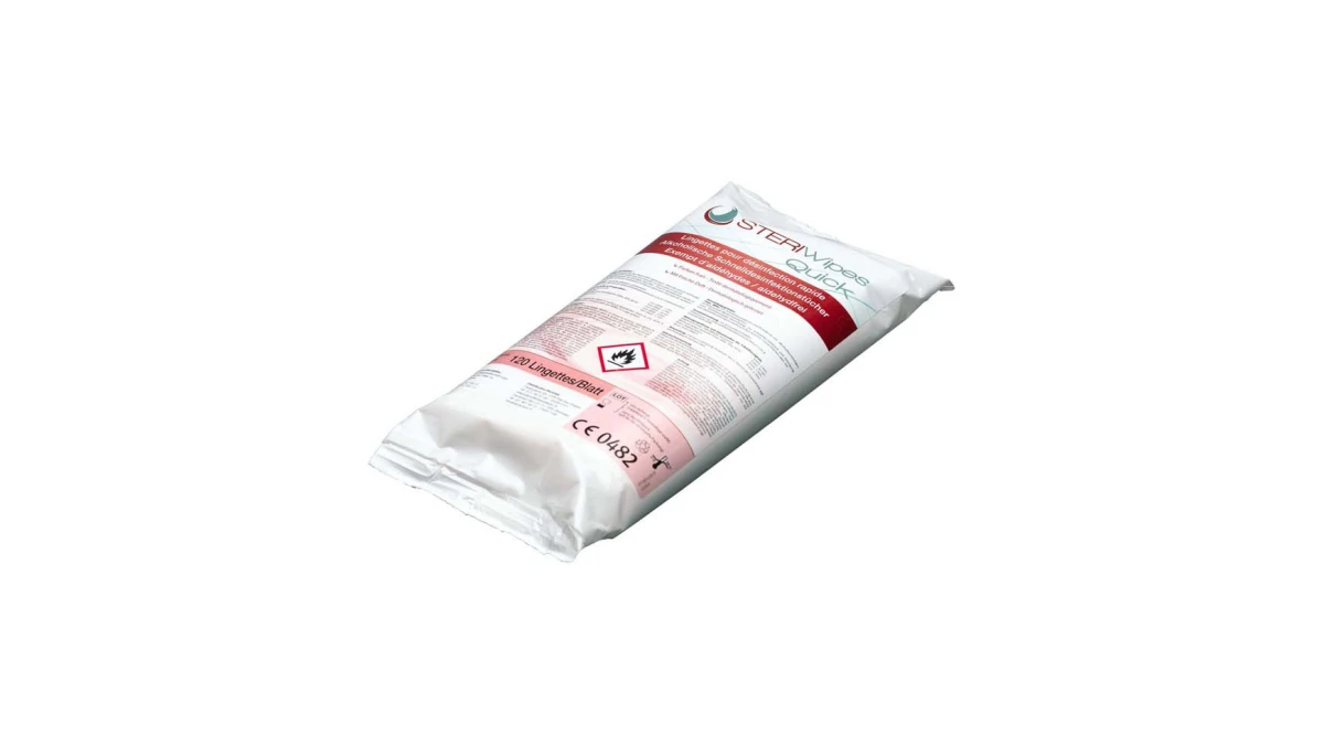 DENTIMED Lingettes désinfectantes Steriwipes recharge 32 pièces