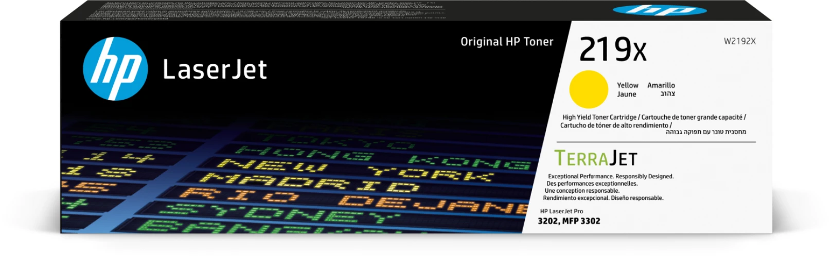 HP Toner-Modul 219X yellow