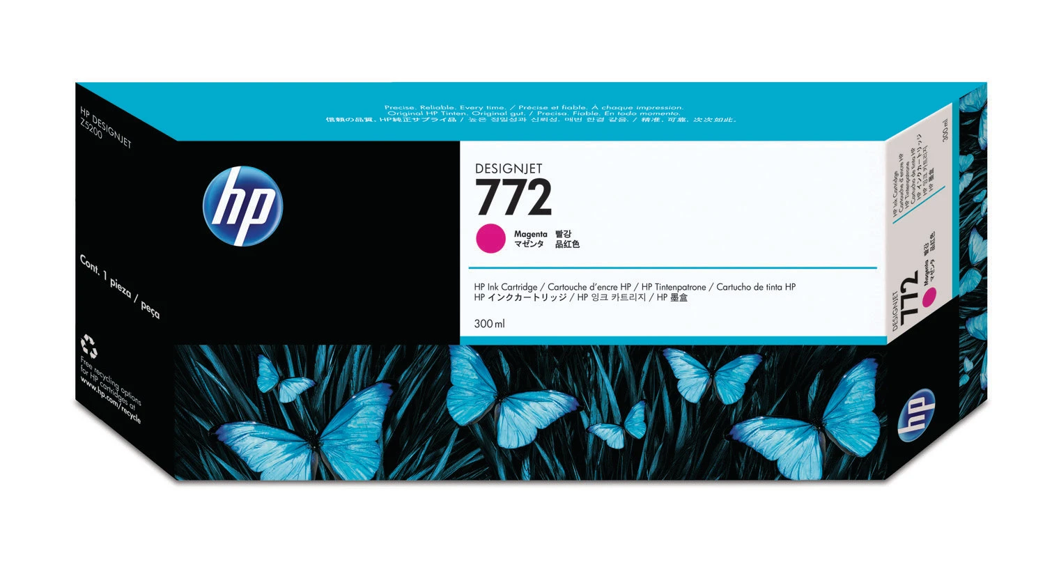 Hewlett Packard Tête d'impression magenta (CN629A, 772)