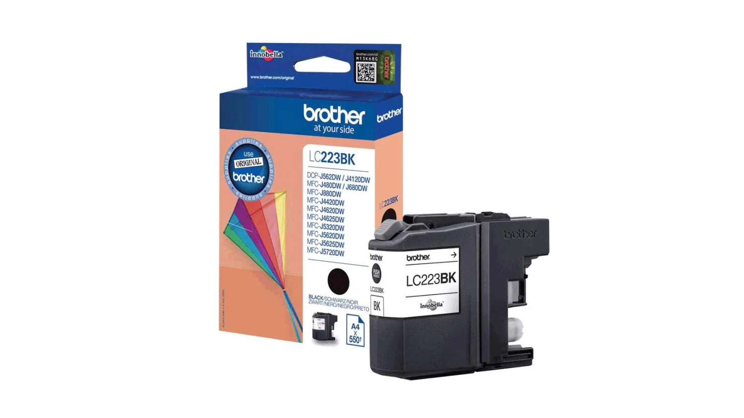 BROTHER LC223BK Cartouche d'encre noir