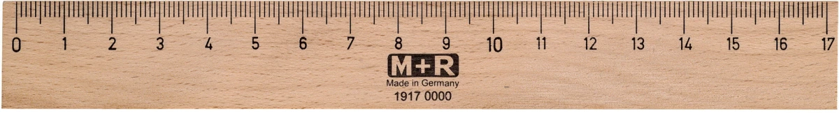 M+R Règle 17cm