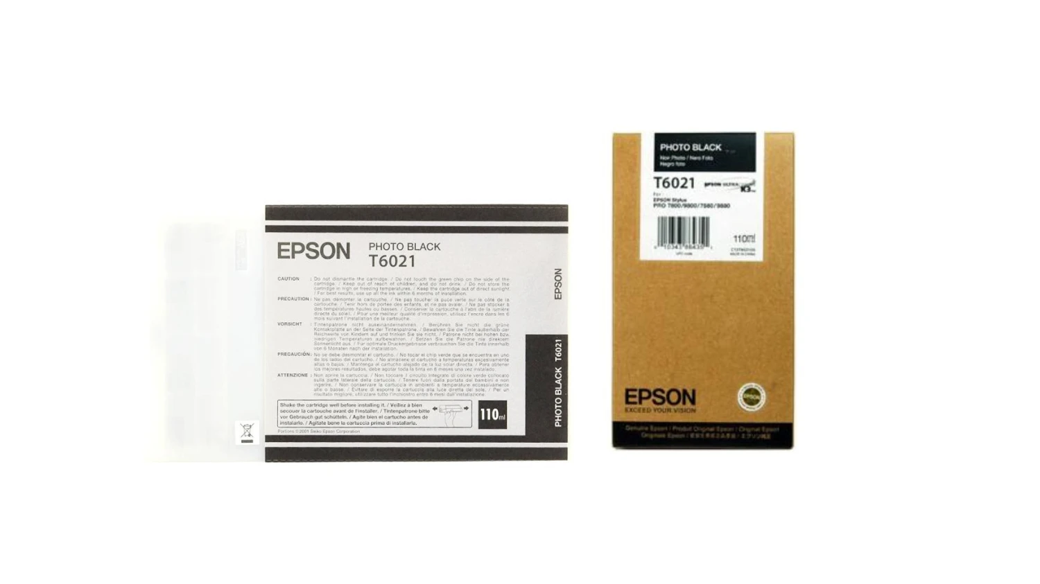 EPSON Tintenpatrone photo black