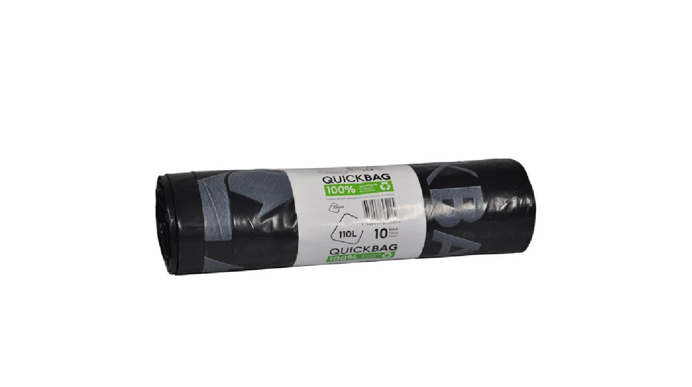 Sacs à ordures Quickbag Eco 110 L, 15 rouleaux