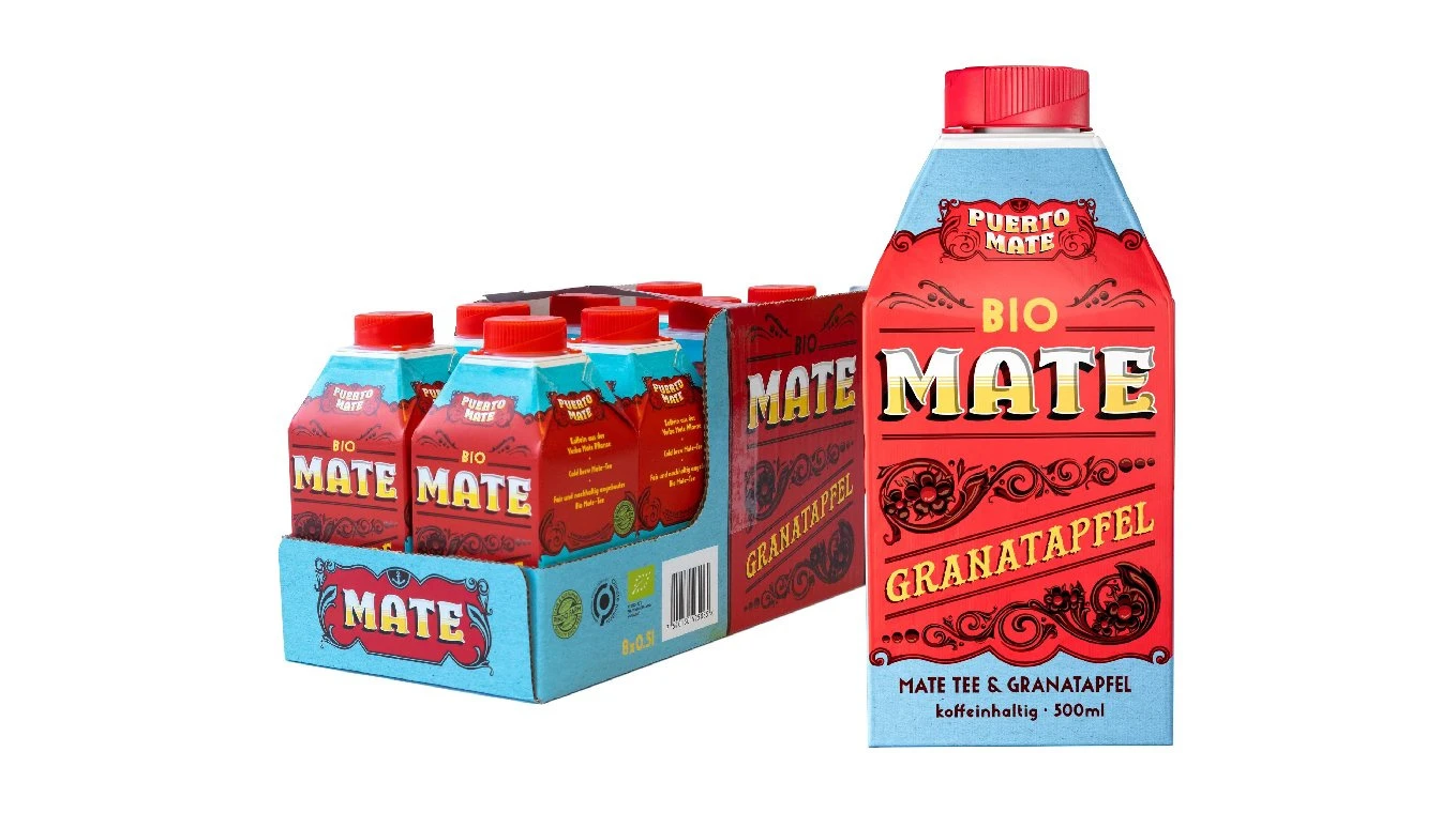 PUERTO MATE Granatapfel Bio 8 x 5 dl