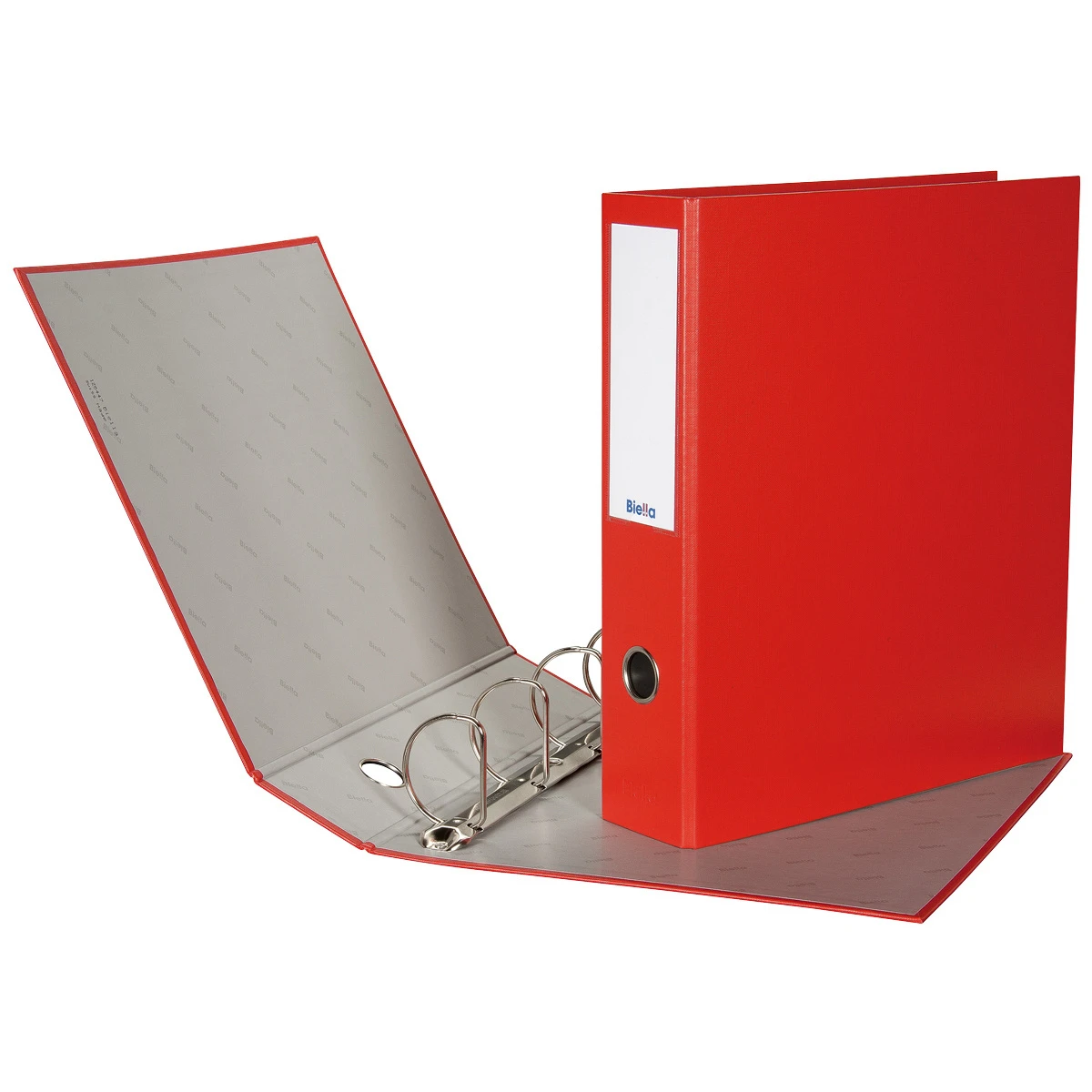 Livre de présentation Biella Dinor-Quatro avec une largeur de dos de 7 cm, rouge