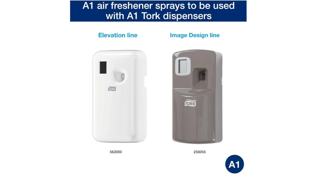 TORK Cartouche Air Freshener Spray Mix 12 x 75 ml