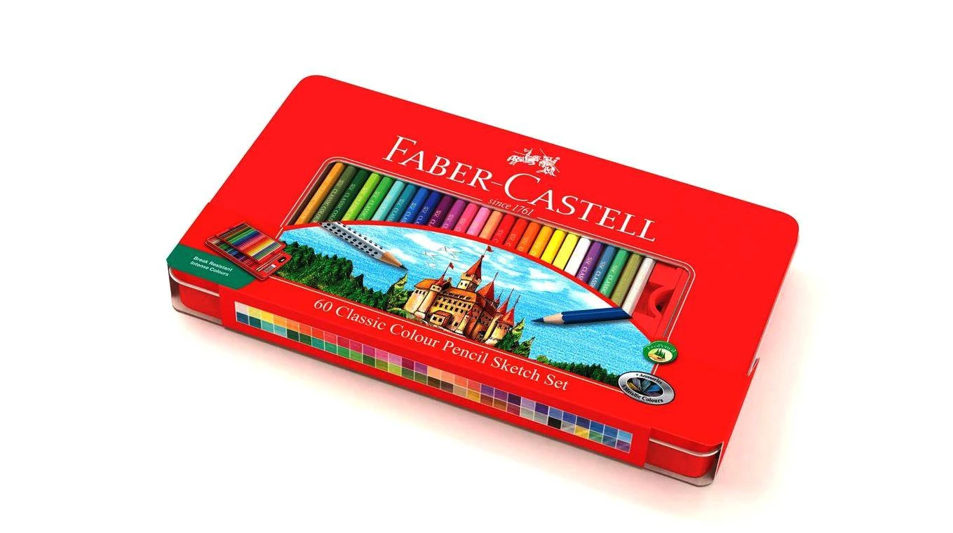 FABER-CASTELL Farbstifte Classic Colour - 60 Stk.