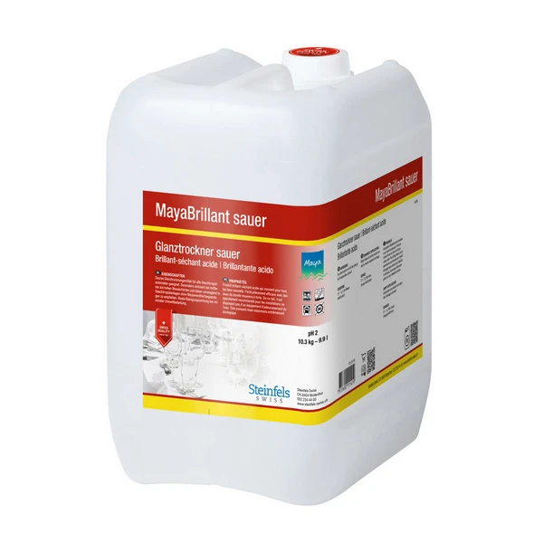STEILFELS Produit brillant-séchant MayaBrillant acide 10 L