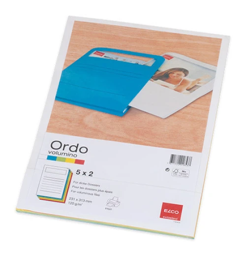 ELCO Organisationsmappen Ordo A4 mit Fenster 10 Stk.