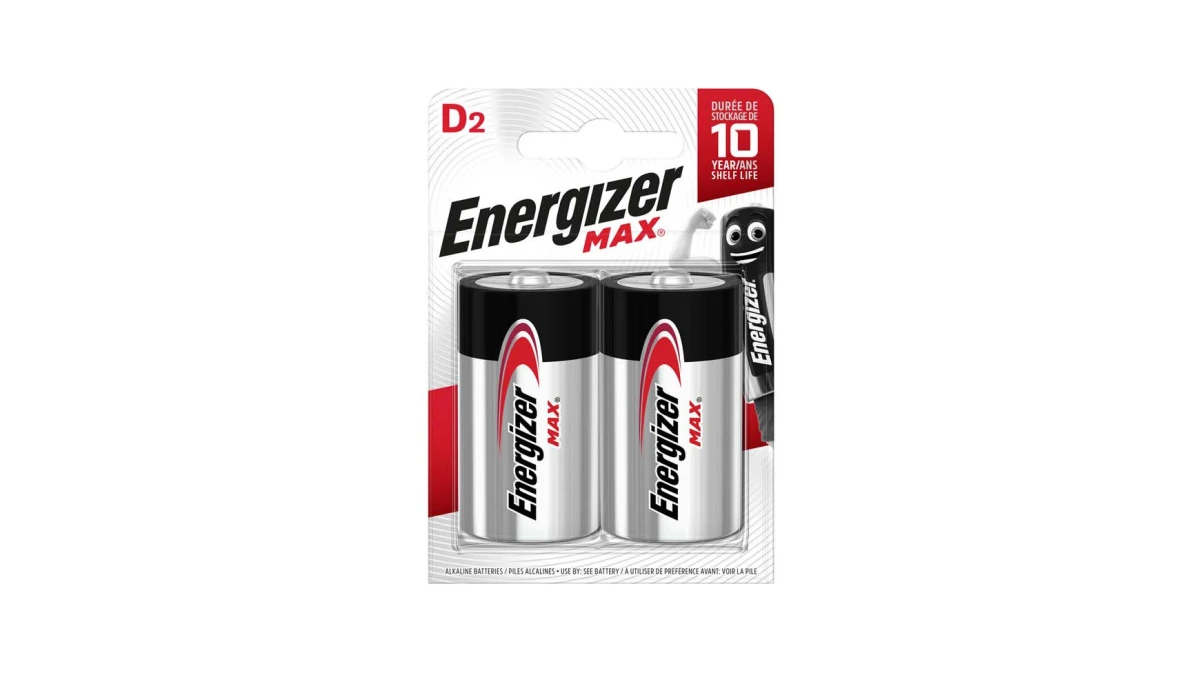 ENERGIZER Piles Max D2