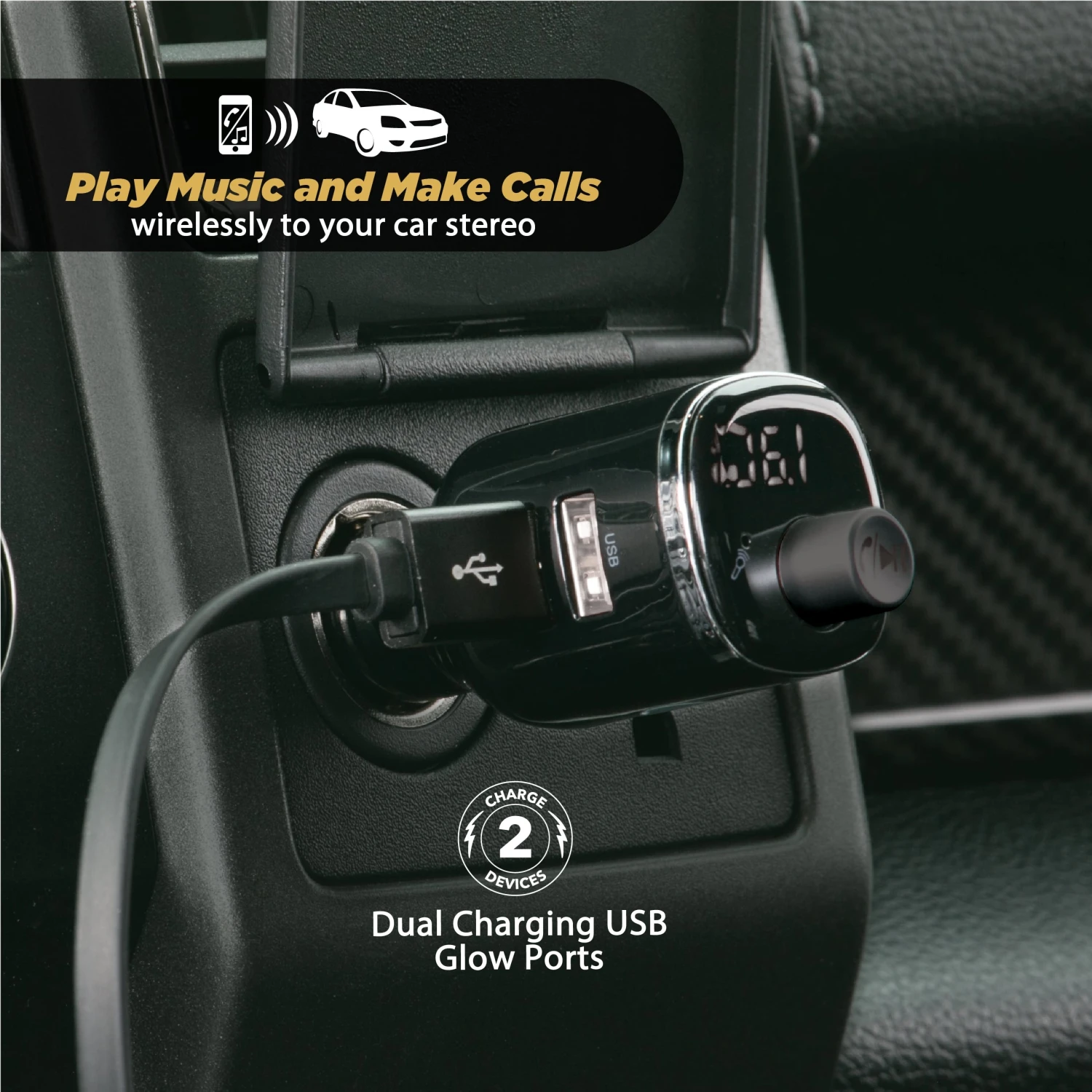 Scosche BTFM4 Transmetteur FM Bluetooth
