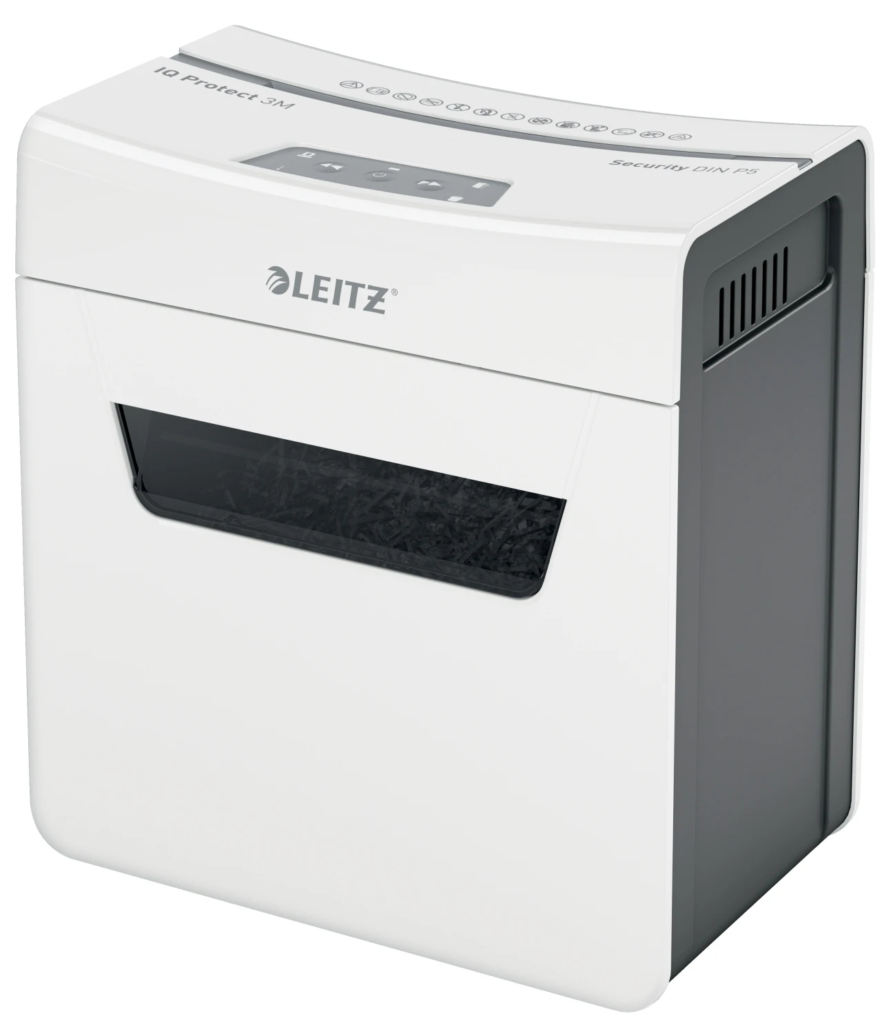LEITZ Aktenvernichter IQ Protect 3M, P-5, 10lt