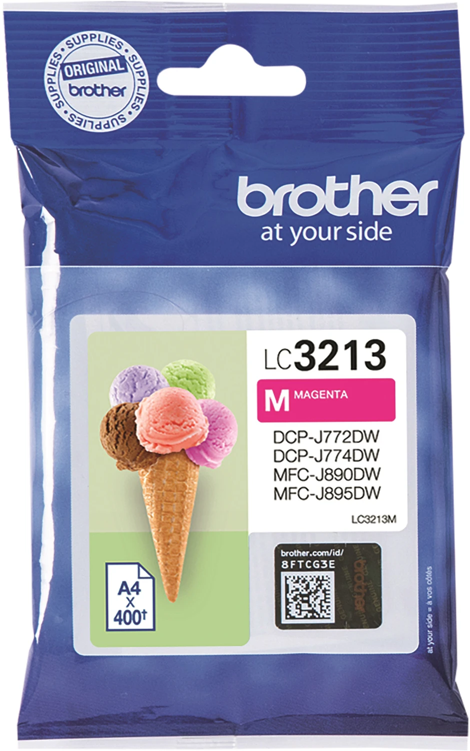 BROTHER LC3213M Cartouche d'encre magenta