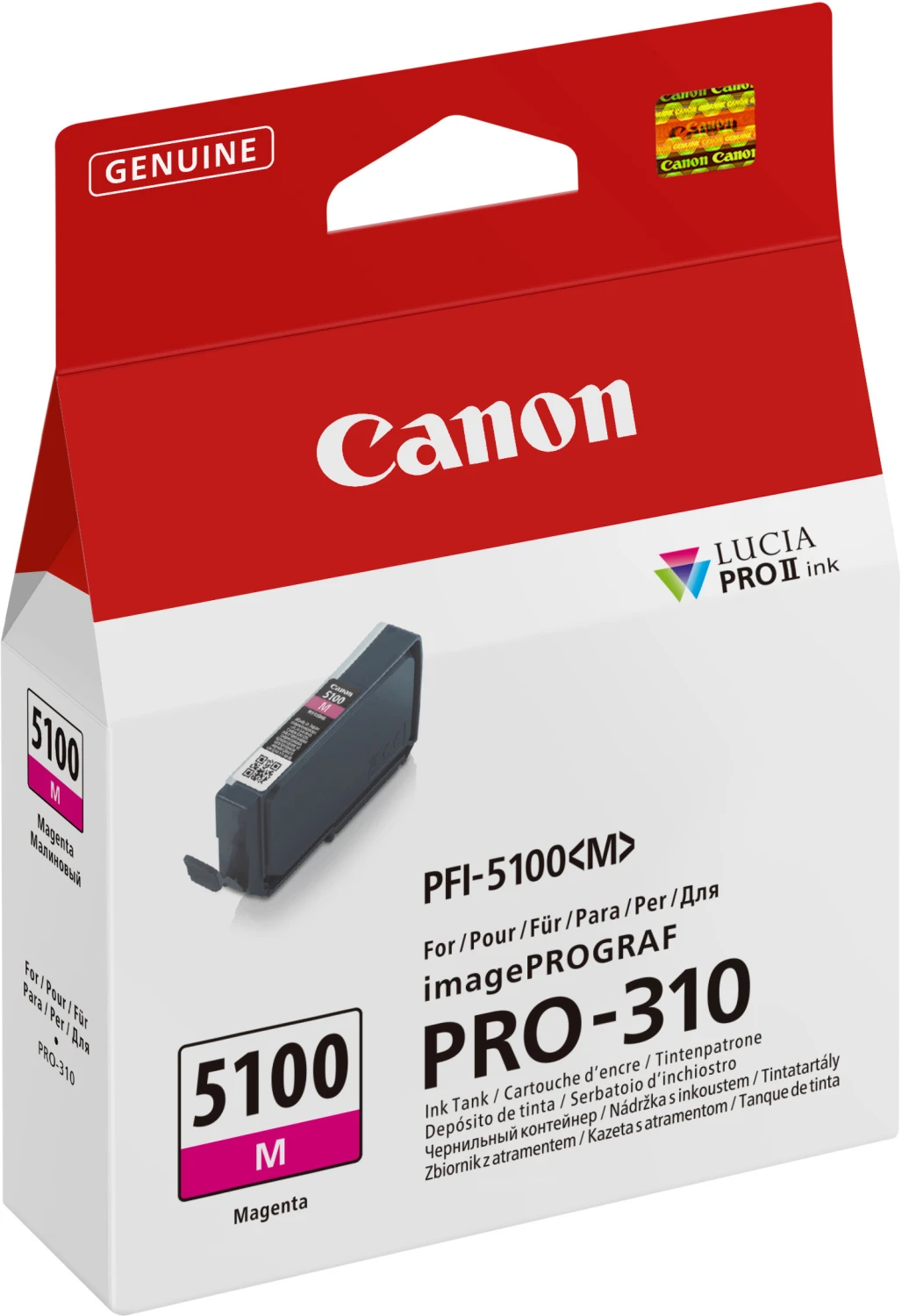 CANON Tintenpatrone magenta PFI-5100M