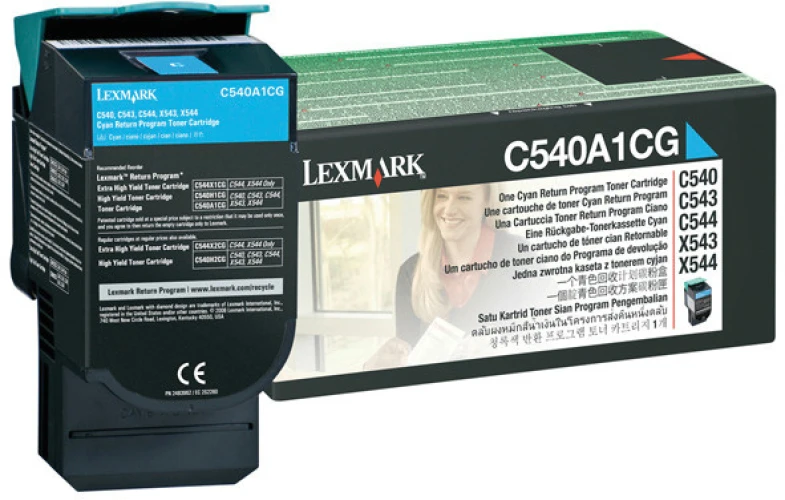 Lexmark C540A1CG Cartouche toner cyan