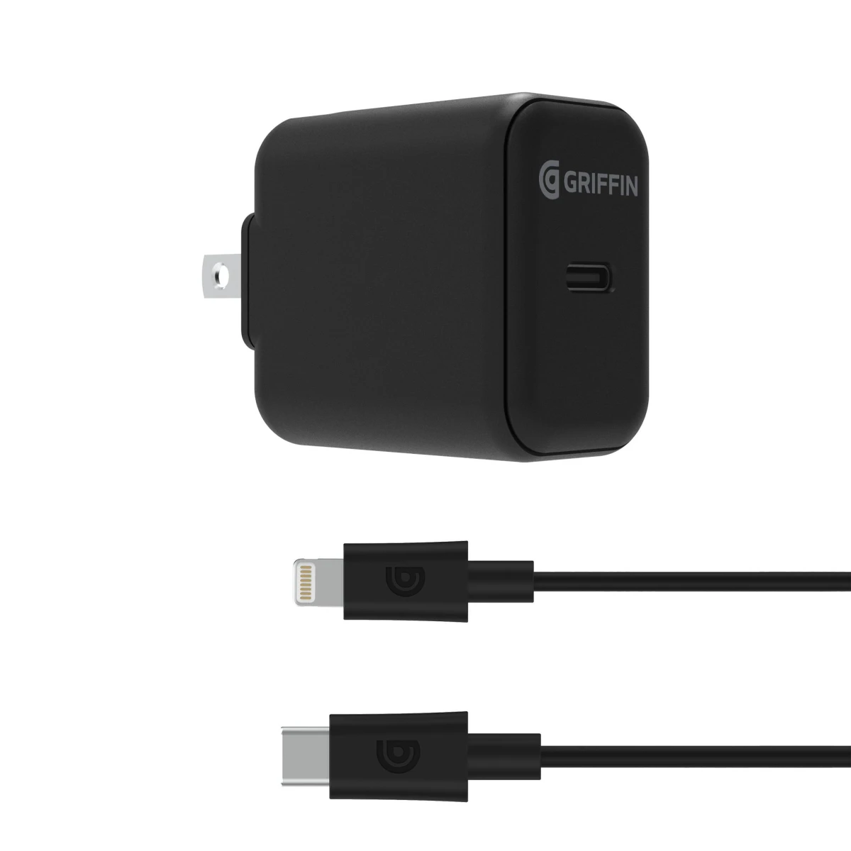 Griffin PowerBlock USB-C + Lightning Câble