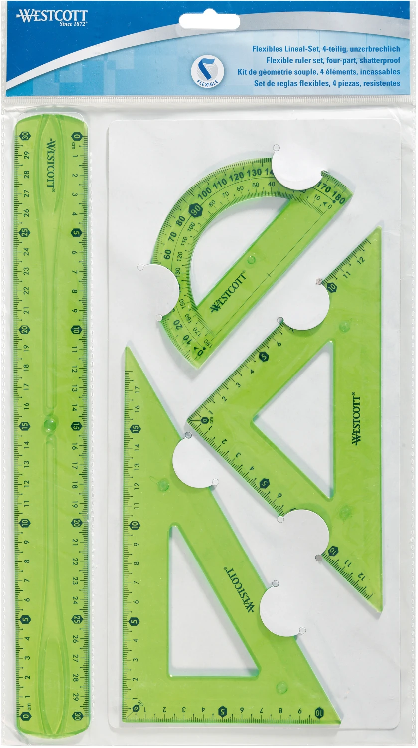 WESTCOTT Geometrie-Set Flexi