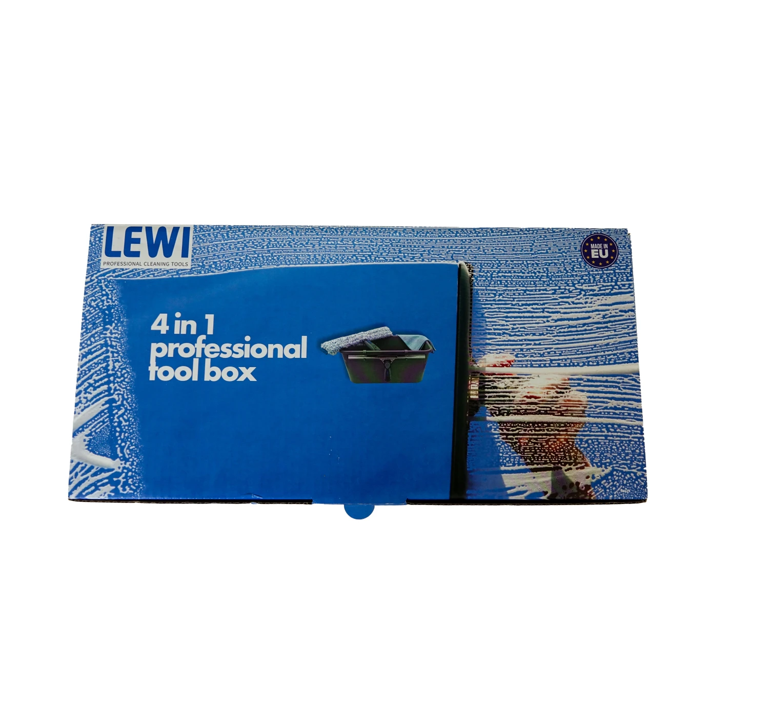 LEWI Fensterwischer Professional Tool Box 4in1