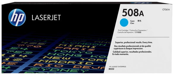 HP 508A Cartouche toner cyan