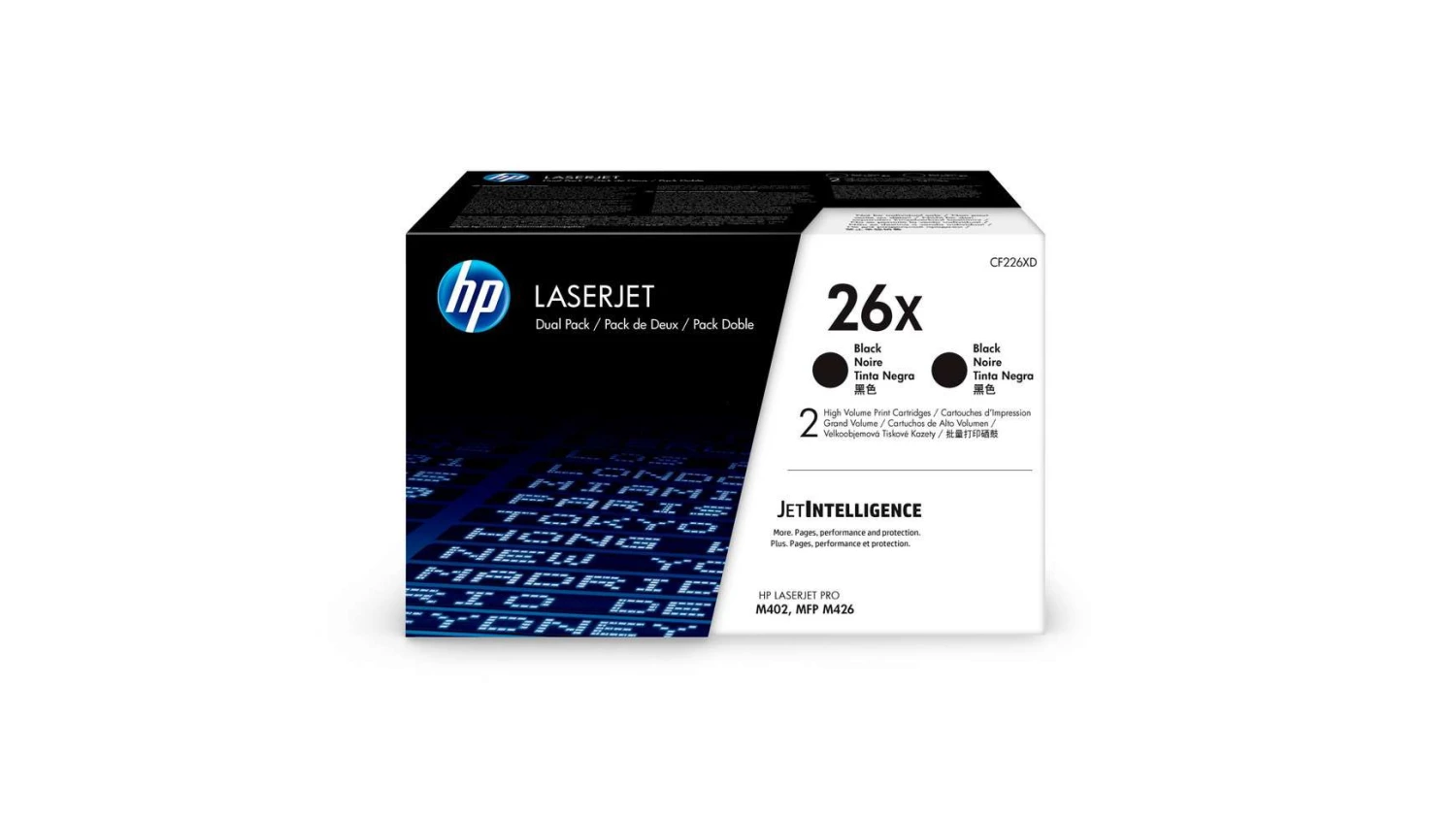HP 26X Cartouches toner noir - 2 pcs.