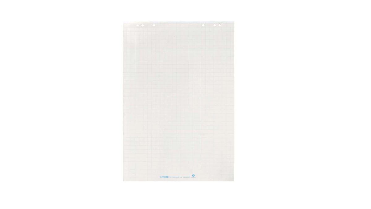 LANDRÉ Flip-Chart-Block 65 x 98cm, kariert 25mm
