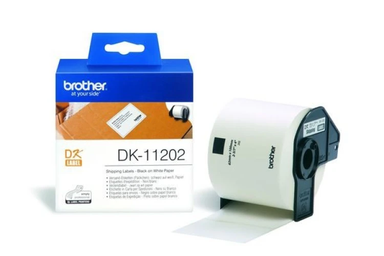 BROTHER P-TOUCH DK-11202 Versand-Etiketten, 62 x 100 mm
