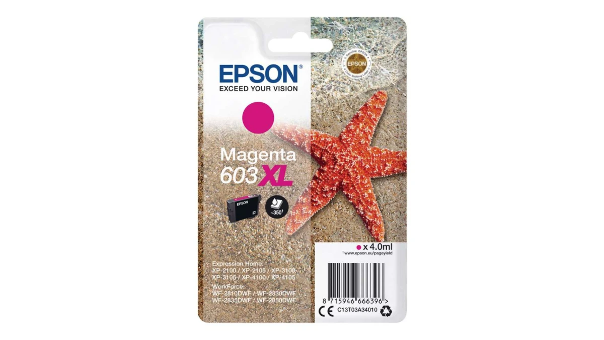 EPSON Tintenpatrone 603XL magenta