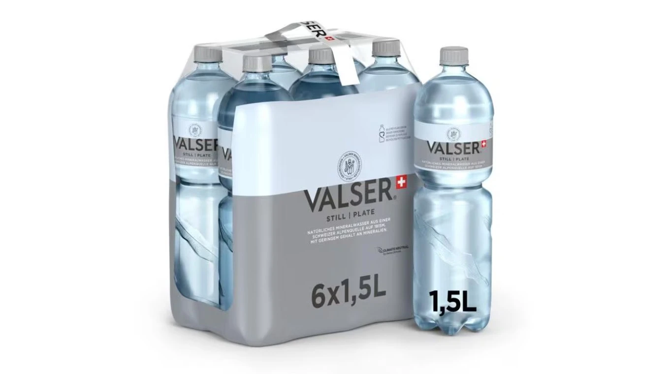 VALSER Eau minérale plate 6 x 1.5 litres
