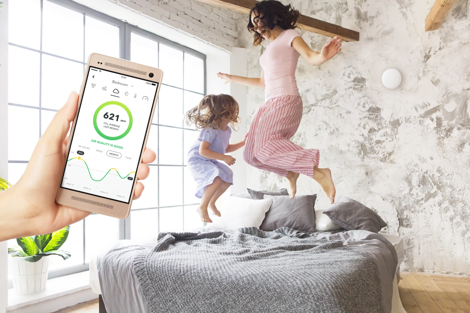 Airthings 2x Wave Plus