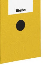 Boites d'archivage Biella, jaune, paquet de 10 pièces