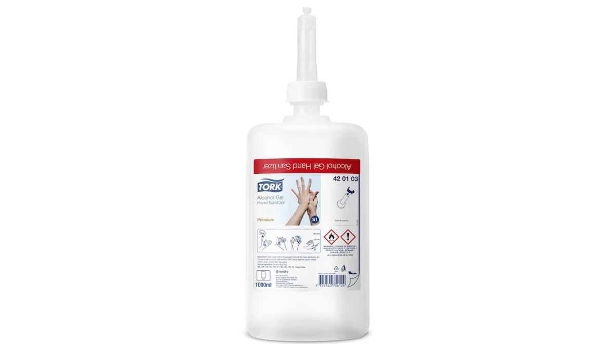TORK Gel désinfectant pour les mains Premium 6 x 1 L