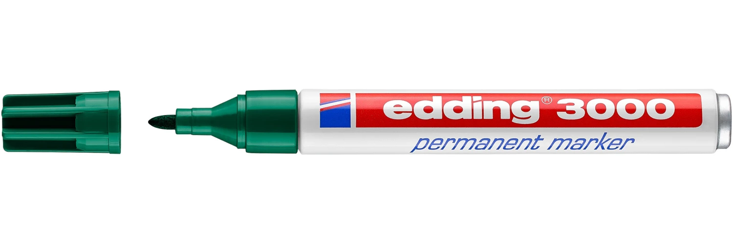 edding Permanent Marker 3000 grün