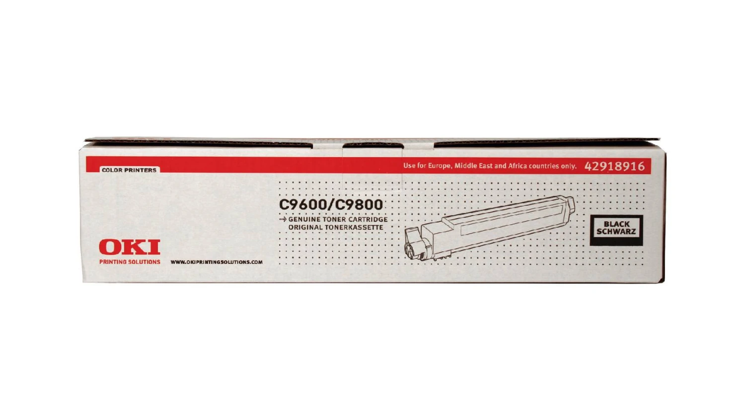 OKI Toner schwarz 42918916