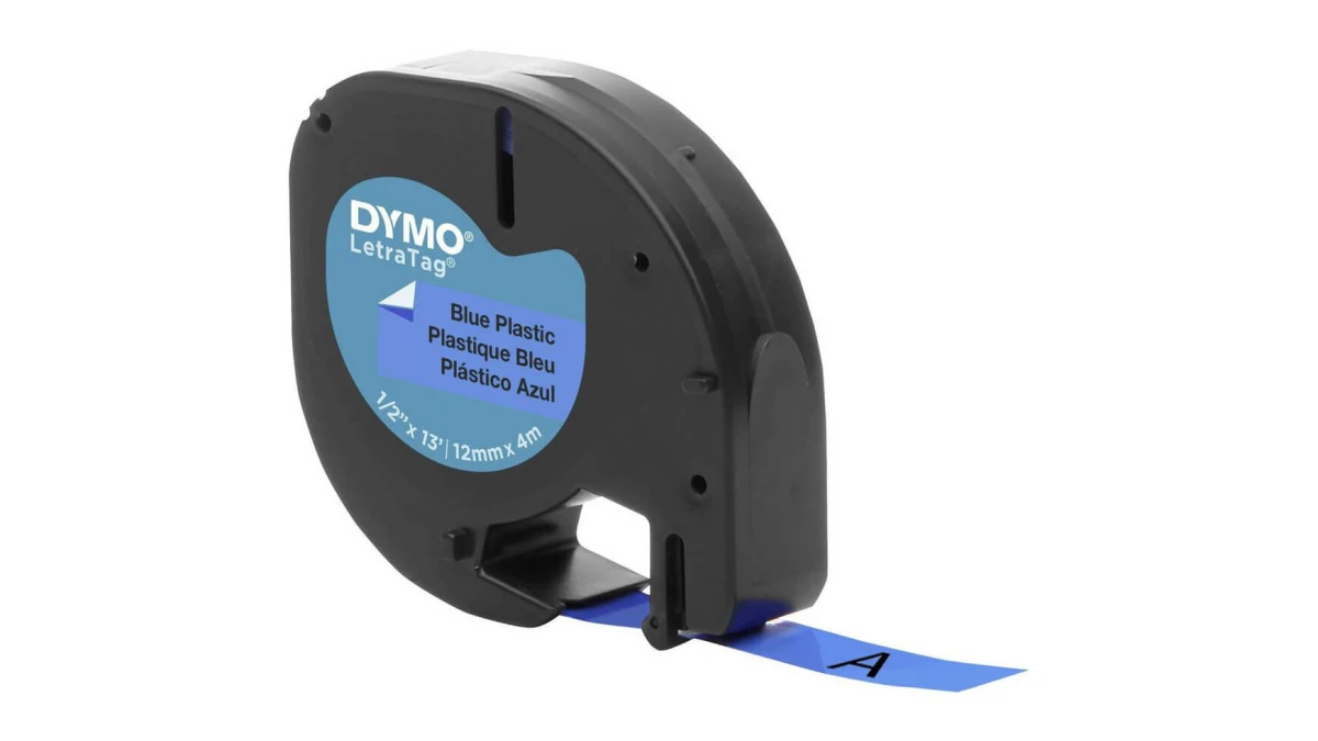 DYMO Ruban LetraTag 12mmx4m