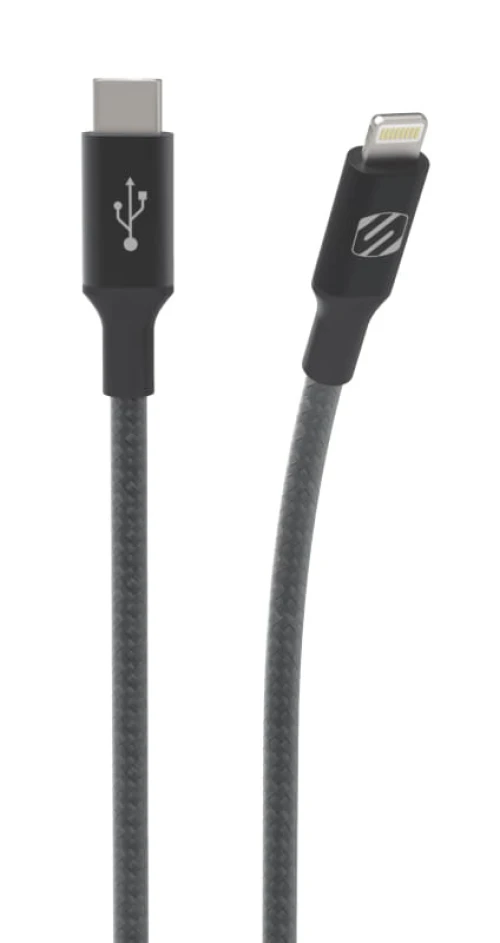 Strikeline Premium câble Lightning Gris spatial