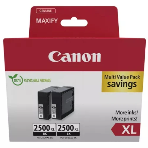 CANON Twin Pack Tinte XL schwarz
