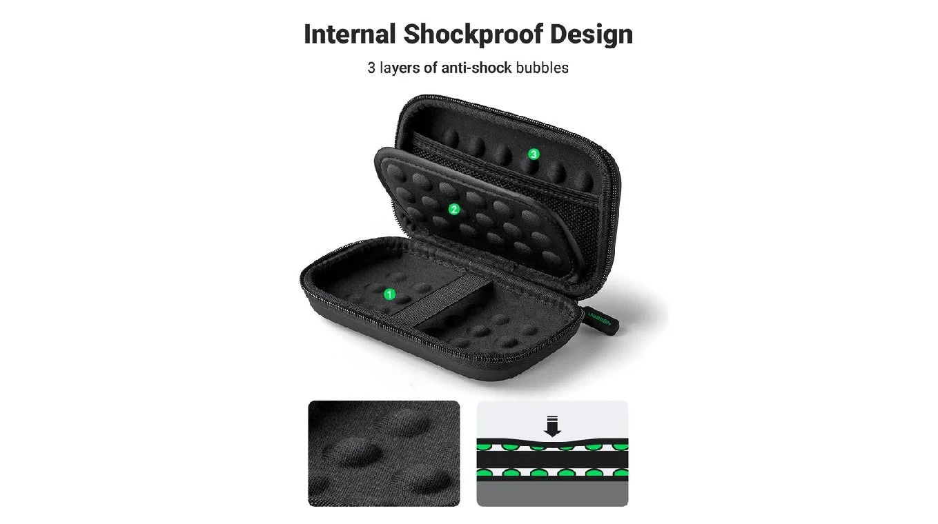 UGREEN Hard Drive Case - Storage Bag