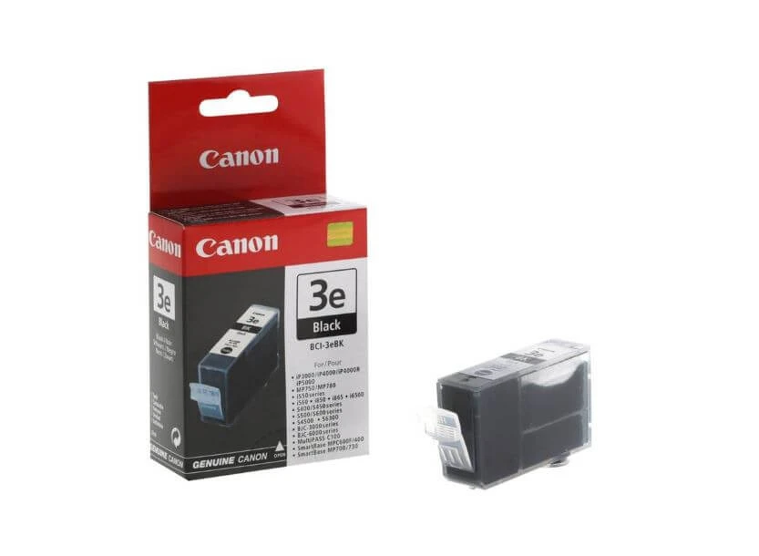 CANON Tintenpatrone schwarz BCI-3eBK