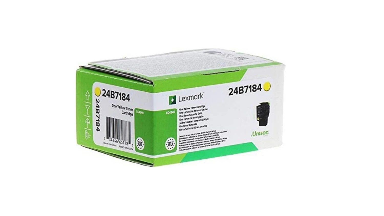 Lexmark 24B7184 Toner gelb