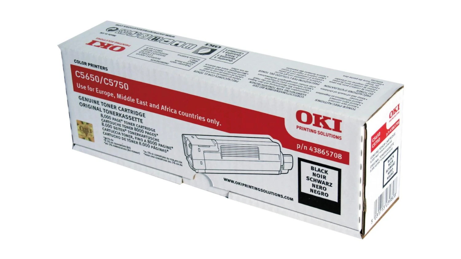 OKI 43865708 Cartouche toner noir