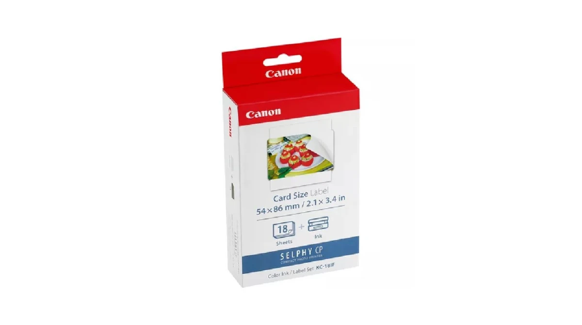 CANON Farbtinte/Kleberset 8,6x5,4cm