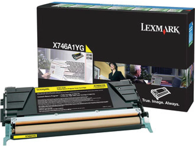 Lexmark X746A1YG Toner gelb