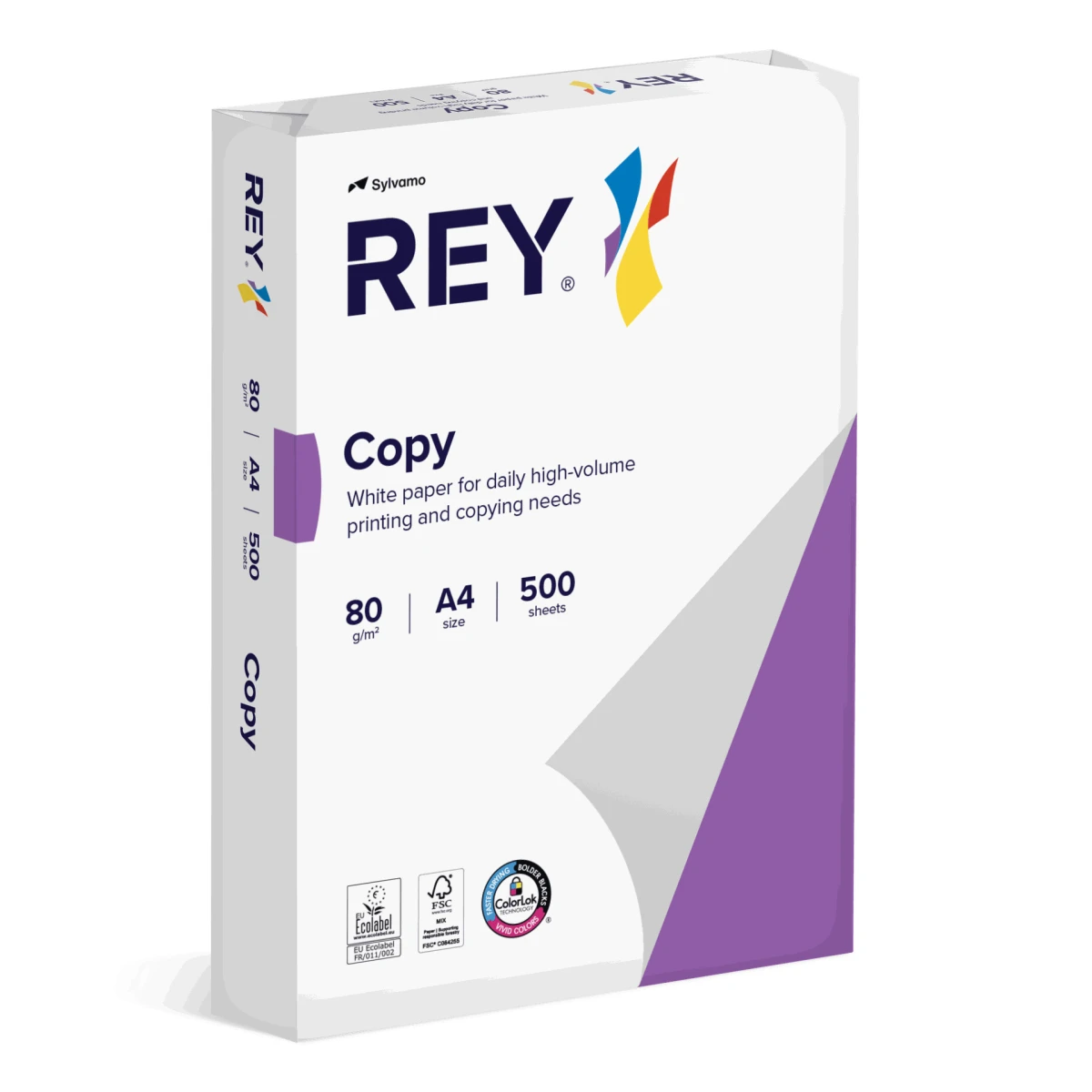 REY Papier à copier Copy A4, 80 g/m², 500 feuilles