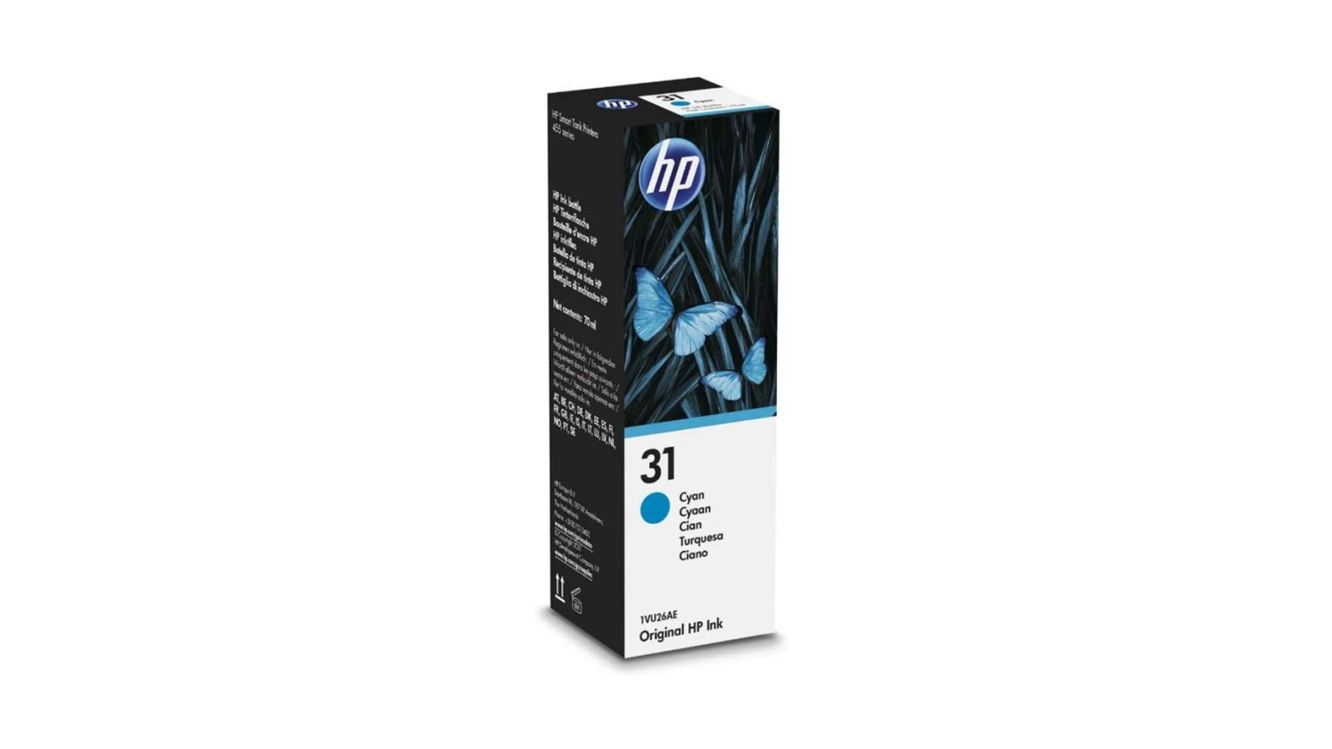 HP Tintenflasche 31 cyan