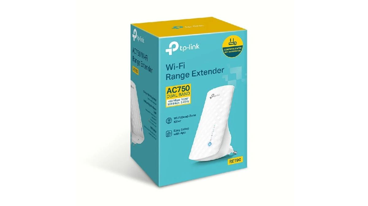 TP-LINK RE190 AC750 Dualband Répéteur Wi-Fi